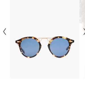 KREWE Bengal Polarized 24k St. Louis Sunglasses